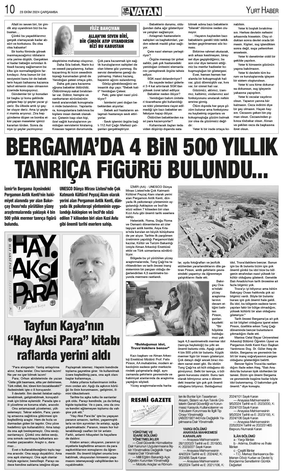 Vatan Gazetesi - Hay Aksi Para
